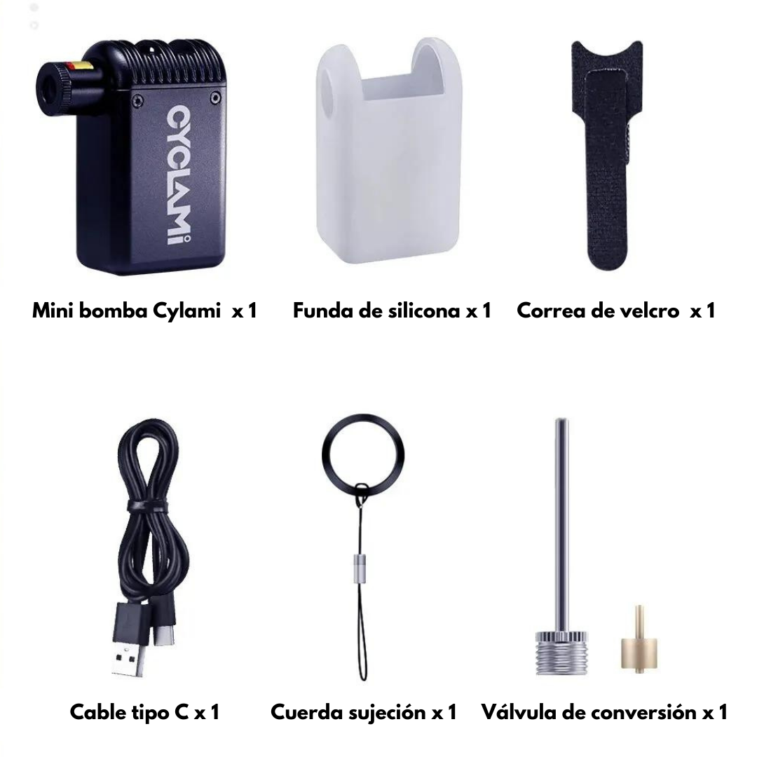 Mini compresor de aire CYCLAMI