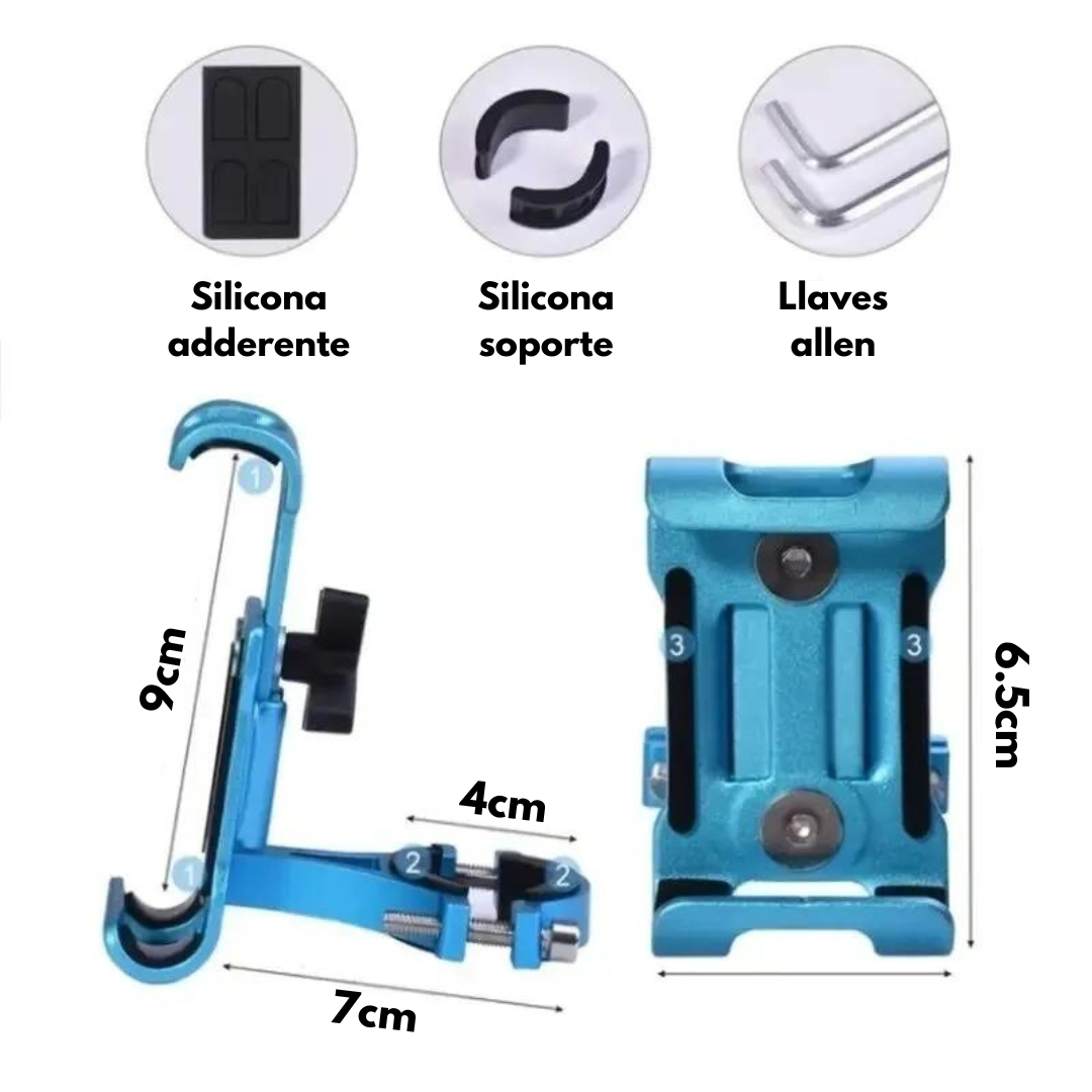 Soporte de teléfono para bicicleta