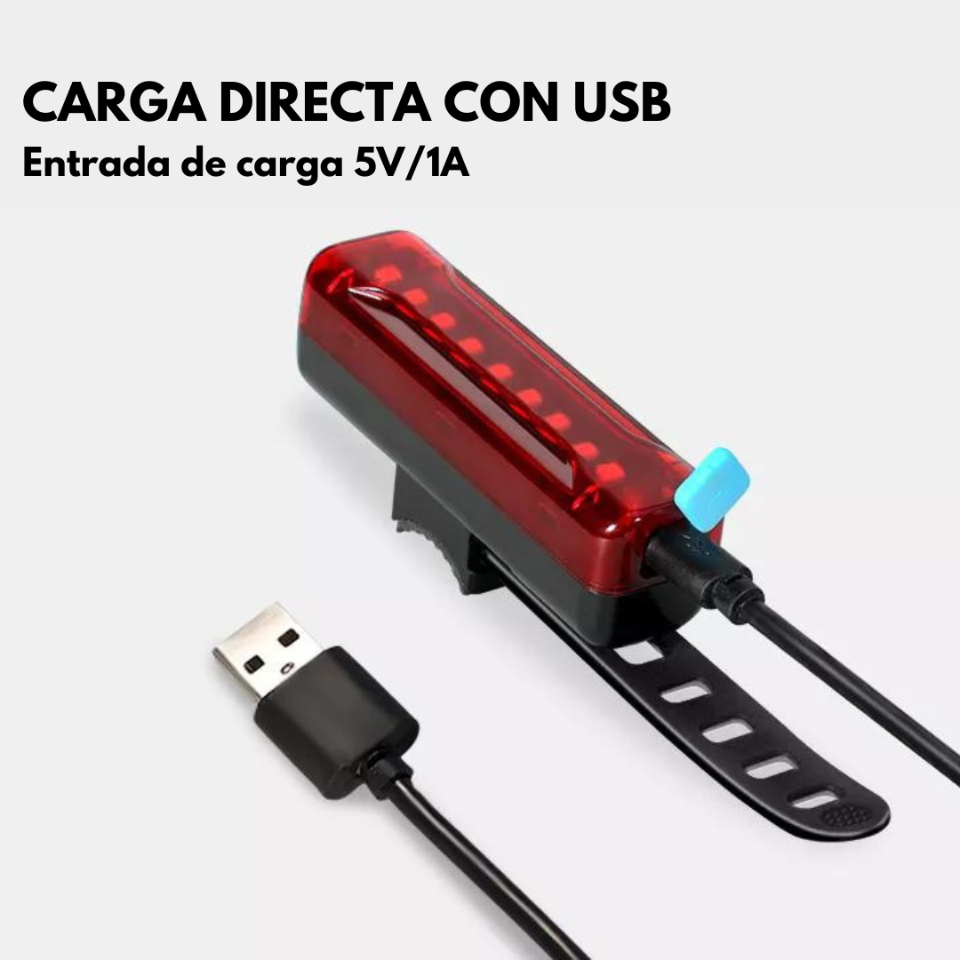 Luz trasera USB 2.0