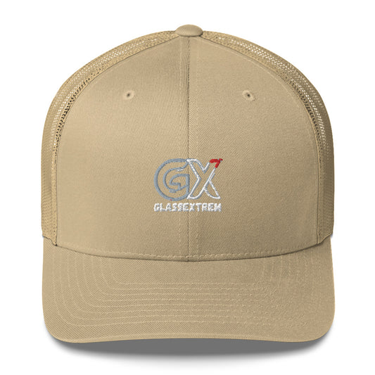 Gorra GX Tipo Trucker Caqui