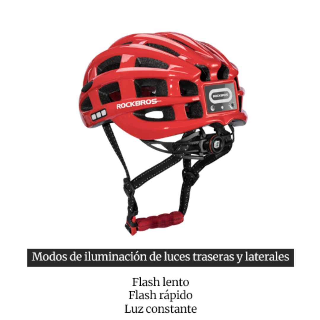 Casco ROCKBROS Con Luz