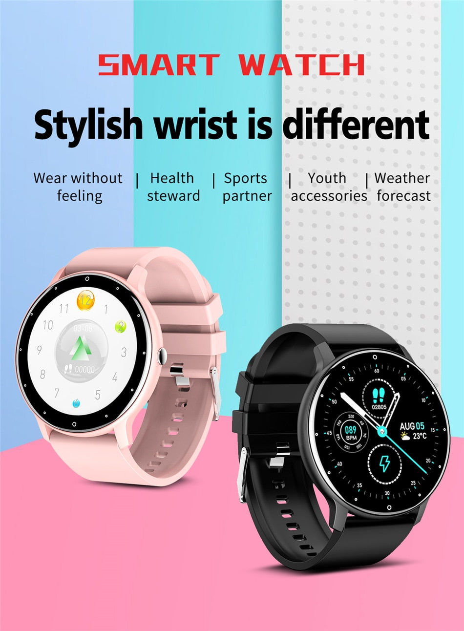 SmartWatch Sport Rosa